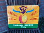 Septer Tiel emaille reclamebord, Ophalen of Verzenden, Zo goed als nieuw, Reclamebord