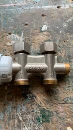 Danfoss onderblok M22 incl. thermostaatknop, Doe-het-zelf en Verbouw, Ophalen, Zo goed als nieuw, Aluminium, Overige typen