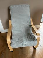 IKEA Poäng Kinderfauteuil met grijze hoes, Ophalen, Gebruikt, Stoel(en)