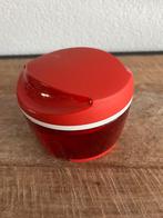 Tupperware Happy Chopper, Huis en Inrichting, Keuken | Tupperware, Ophalen of Verzenden, Zo goed als nieuw, Rood, Overige typen
