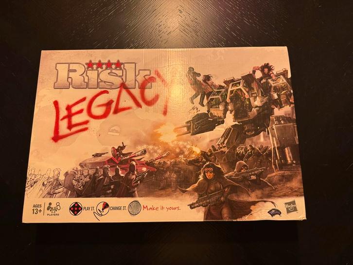 Risk Legacy - Nieuw, Hobby en Vrije tijd, Gezelschapsspellen | Bordspellen, Nieuw, Drie of vier spelers, Ophalen of Verzenden