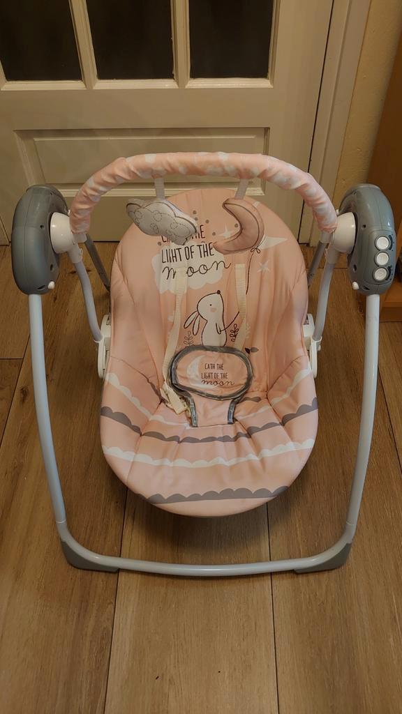 Elektrische schommel, Kinderen en Baby's, Wipstoeltjes, Zo goed als nieuw, Overige merken, Ophalen of Verzenden