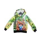 Minecraft Hoodie Maat 98/104 (4 jaar), ., Jongen of Meisje, Trui of Vest, Minecraft