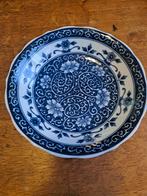 Vintage Borden Blauw Wit Bord, Antiek en Kunst, Ophalen of Verzenden