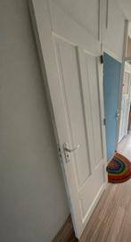 Massief houten deur 211 x 83, Doe-het-zelf en Verbouw, Deuren en Horren, Ophalen, 80 tot 100 cm, Binnendeur, Zo goed als nieuw