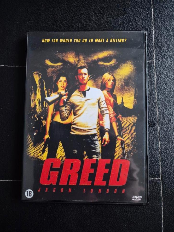 Greed, Cd's en Dvd's, Dvd's | Horror, Zo goed als nieuw, Overige genres, Ophalen of Verzenden