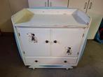 Vintage Commode met uitschuifbare platou, Kinderen en Baby's, Kinderkamer | Commodes en Kasten, Ophalen, Gebruikt, 50 tot 70 cm