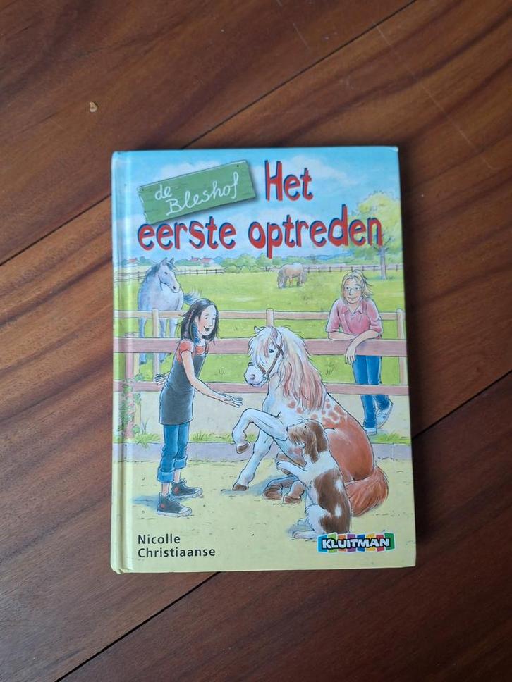 De Bleshof - Het eerste optreden, Boeken, Kinderboeken | Jeugd | onder 10 jaar, Gelezen, Fictie algemeen, Ophalen of Verzenden