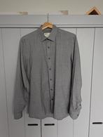 Merino wollen overhemd heren medium, Wolk Antwerp, Zo goed als nieuw, Grijs, Halswijdte 39/40 (M)