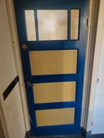 Oude deur met bovenlicht 82 breed 200 hoog, Doe-het-zelf en Verbouw, Deuren en Horren, Gebruikt, 80 tot 100 cm, Binnendeur, Ophalen of Verzenden