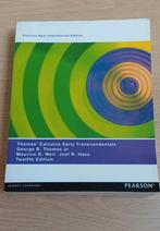 Thomas' Calculus Early Transcendentals 12th Edition, Ophalen of Verzenden, Beta, Zo goed als nieuw, WO