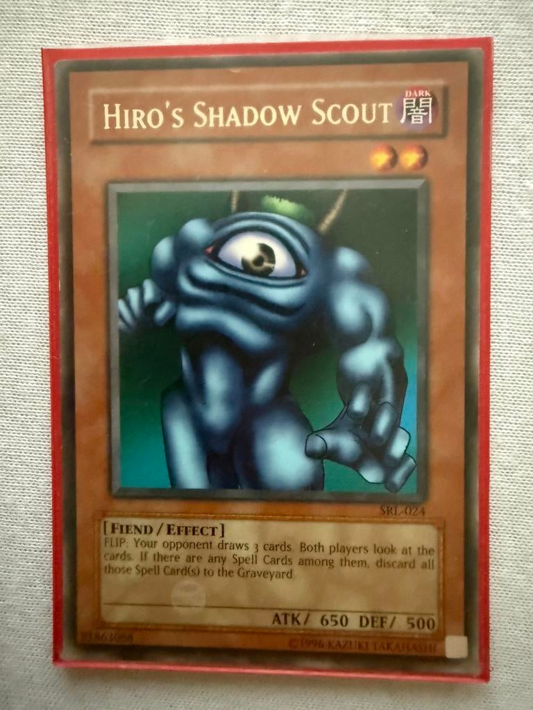 Hiro's Shadow Scout yugioh, Ophalen of Verzenden, Nieuw, Losse kaart