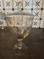 Glazen bokaal coupe, Antiek en Kunst, Ophalen of Verzenden