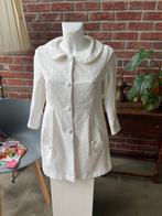 Mooie witte zomer jas maat 34, Kleding | Dames, Jassen | Zomer, Douwenmaat 8-3 Meppel, Info@again.nu, Wit, Ophalen of Verzenden