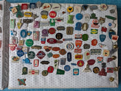Verzamelmap speldjes vintage, Verzamelen, Speldjes, Pins en Buttons, Gebruikt, Speldje of Pin, Overige onderwerpen, Ophalen of Verzenden
