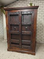 Indiase / Koloniale Kast, Ophalen, Met plank(en), 100 tot 150 cm, TEAK INDIA KOLONIAAL