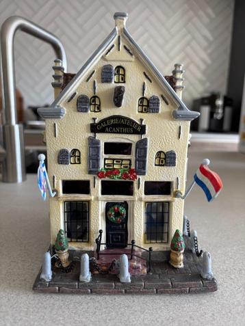 Dickensville kersthuisje HARLINGEN - serie Elfstedentocht beschikbaar voor biedingen