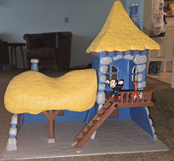 Kasteel van Gargamel: 49027 Schleich, Verzamelen, Speelgoed, Zo goed als nieuw, Ophalen