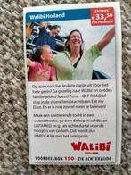 Walibi, Tickets en Kaartjes, Kortingsbon, Pretpark