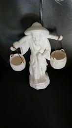 Wit Aardewerk Waterdrager Beeld, Ophalen of Verzenden