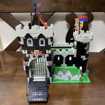 LEGO Vintage kasteel, Black Knight's Castle 6086, compleet