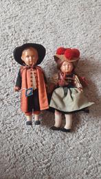 Schildpad Poppetjes in Klederdracht - Vintage, Ophalen of Verzenden