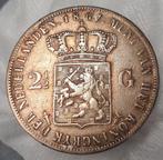 Rijksdaalder 1867 Willem 3, Verzenden, Koning Willem III, 2½ gulden, Zilver