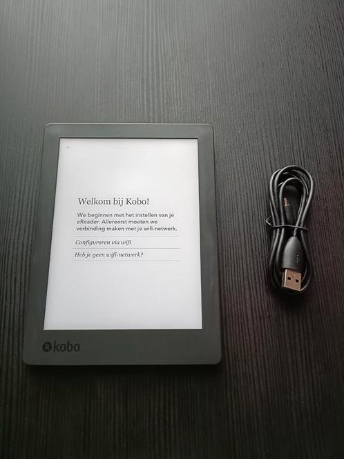 Mooie Kobo Aura Ereader! Met oplader!, Computers en Software, E-readers, Zo goed als nieuw, 6 inch of minder, 4 GB of minder, Touchscreen