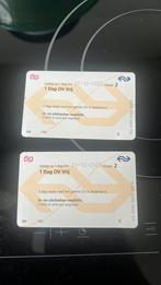 Ov dagkaarten, Tickets en Kaartjes, Trein, Bus en Vliegtuig, Eén persoon, Bus, Metro of Tram, Algemeen kaartje