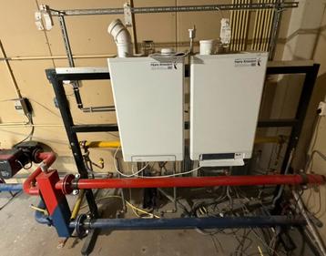 cascade opstelling met 2x intergas hr 4800 soloketel nieuw! beschikbaar voor biedingen