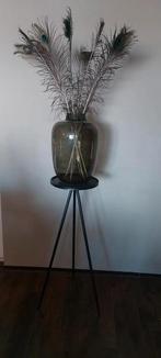 Mooie hoge ronde planten standaard tafel 100 cm, Ophalen, Zo goed als nieuw