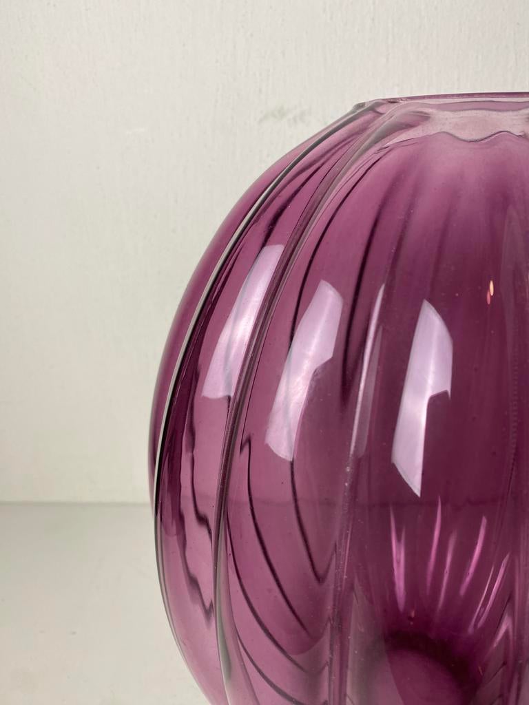 Glazen Ikea vaas design Gunnel Sahlin, Model Varliks, Gebruikt, Overige kleuren, Ikea, Ophalen of Verzenden