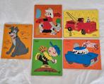 5 Playskool oude vintage houten legpuzzels., Antiek en Kunst, Ophalen of Verzenden