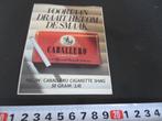 sticker CABALLERO voortaan draait het om de smaak shag, Ophalen, Zo goed als nieuw, Bedrijf of Vereniging