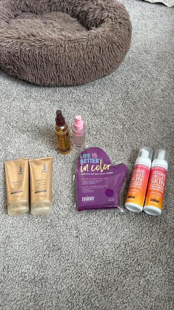 Complete Zelfbruiner Set – (Dove, MineTan, Beauty Dept) beschikbaar voor biedingen