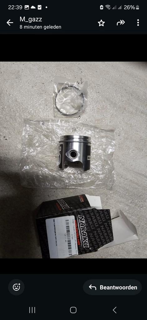 70 cc naraku zuiger nieuw gietijzer, Motoren, Accessoires | Sloten, Zo goed als nieuw, Ophalen of Verzenden