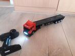 LEUKE RC SCANIA TRUCK MET TRAILER 1:32  RTR, Elektro, Ophalen of Verzenden, Zo goed als nieuw, Auto onroad