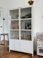 Industriele kast | vitrinekast | giga meubel, Huis en Inrichting, Ophalen, 100 tot 150 cm, Zo goed als nieuw, 150 tot 200 cm