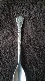 Vintage Theelepel met Bloemmotief roos gero €5,00, Antiek en Kunst, Ophalen of Verzenden