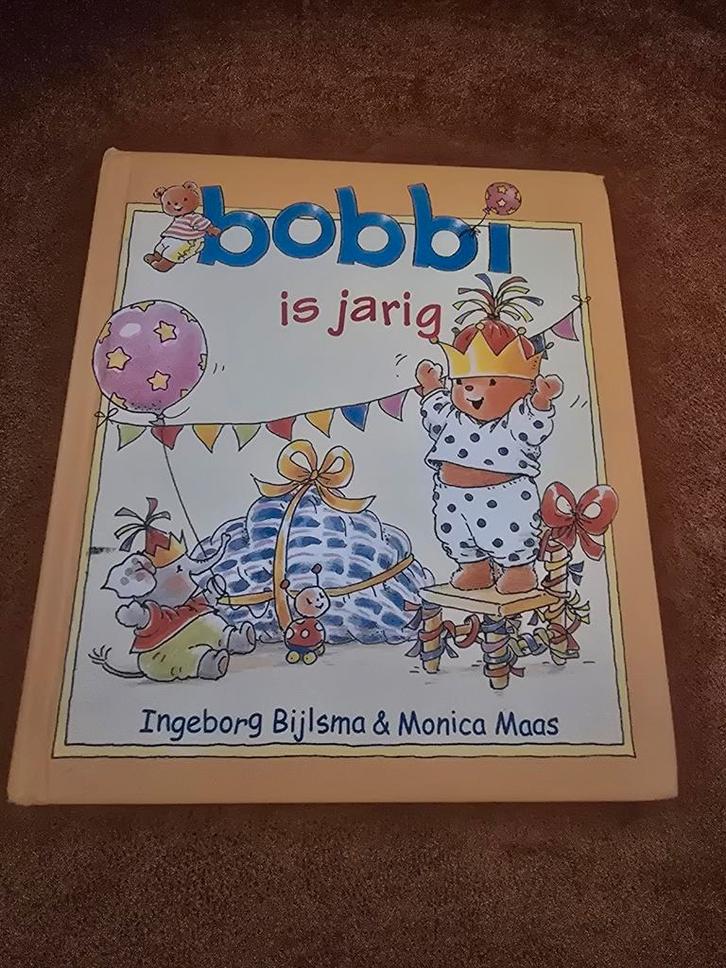 Bobbi is jarig - Ingeborg Bijlsma & Monica Maas, Boeken, Kinderboeken | Baby's en Peuters, Zo goed als nieuw, 2 tot 3 jaar, Ophalen of Verzenden