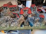 Schitterende diorama van een kasteel., Ophalen, Zo goed als nieuw, 1:50 of kleiner