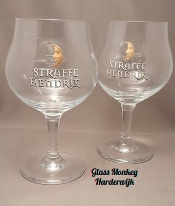 Straffe Hendrik bierglazen. 33cl beschikbaar voor biedingen
