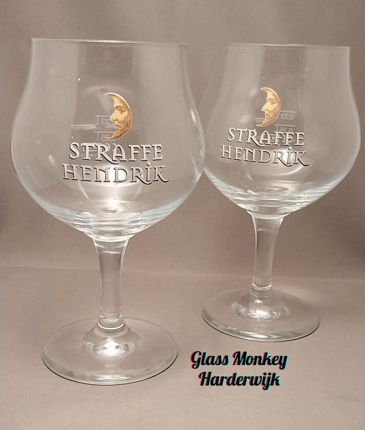 Straffe Hendrik bierglazen. 33cl, Verzamelen, Biermerken, Nieuw, Glas of Glazen, Overige merken, Ophalen of Verzenden