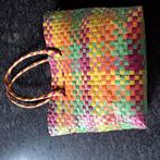 Strandtas multicolor, Ophalen of Verzenden, Zo goed als nieuw, Blauw, 30 cm of meer
