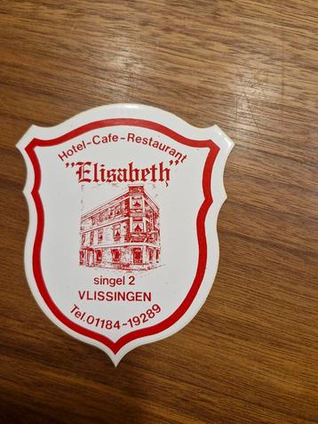 2864 Hotel Elisabeth Vlissingen Sticker  beschikbaar voor biedingen