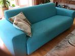 Designbank 3 zits met hocker, turquoise, Jan des Bouvrie, Huis en Inrichting, Banken | Bankstellen, Ophalen, Overige materialen