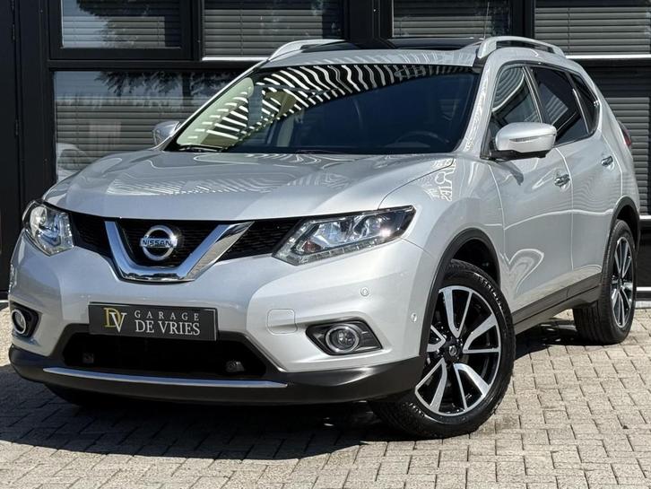 Nissan X-Trail 1.6 DIG-T Tekna 7p Full Option Panoramadak Le, Auto's, Nissan, Bedrijf, Te koop, X-Trail, 360° camera, ABS, Achteruitrijcamera