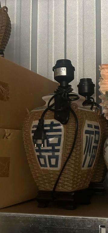 Chinese bamboe lampen €29,99
