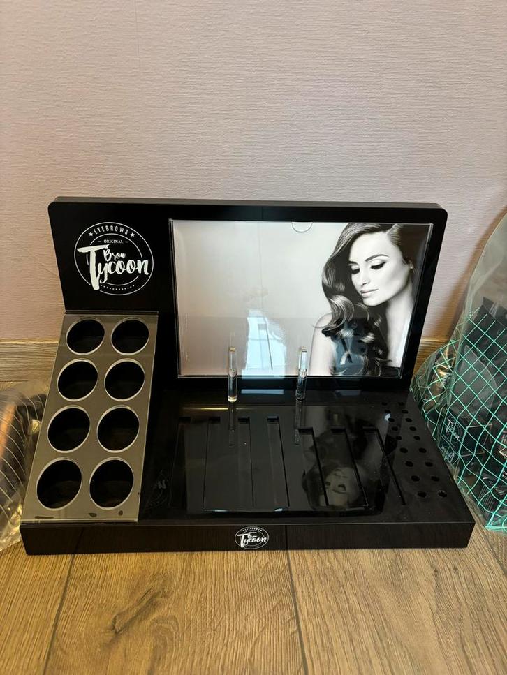 Brow Tycoon Set incl. Testers & Producten, Sieraden, Tassen en Uiterlijk, Uiterlijk | Cosmetica en Make-up, Zo goed als nieuw