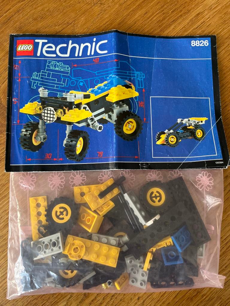Lego Technic 8826 Monster Truck - Compleet, Ophalen of Verzenden, Gebruikt, Complete set, Lego